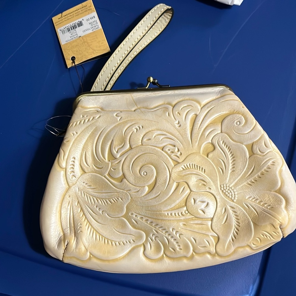Patricia Nash Designs leather clutch